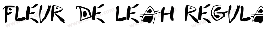 Fleur De Leah Regula字体转换